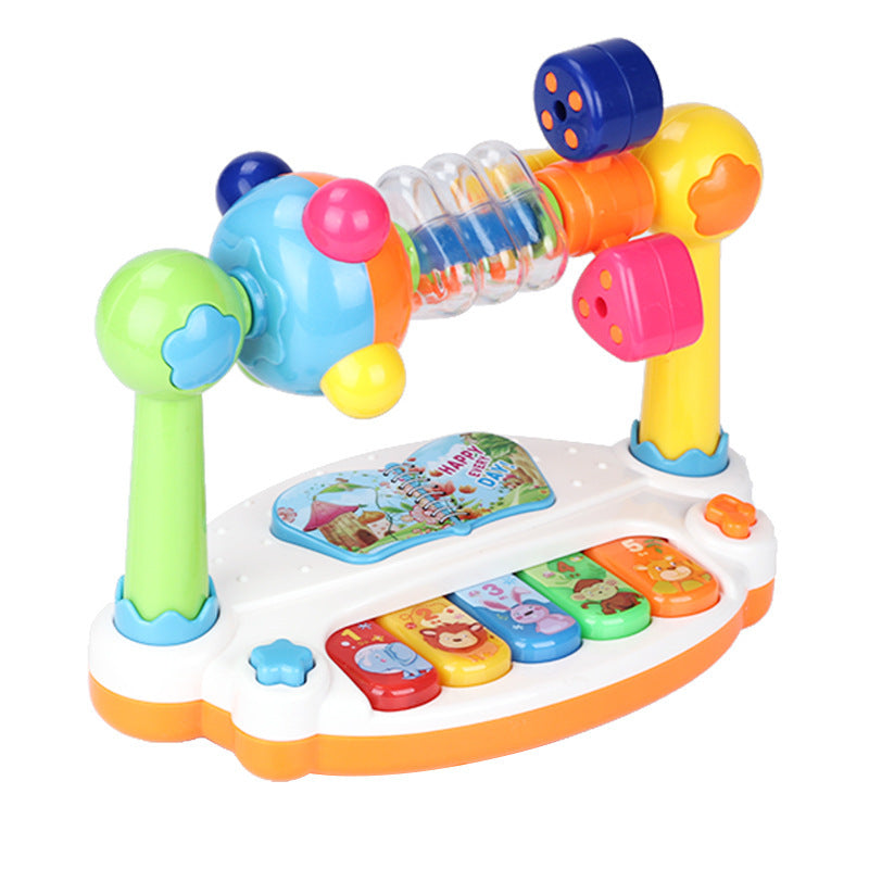 Baby Piano Toy – Rotating Musical Keyboard with Lights & Sound for Toddlers & Kids