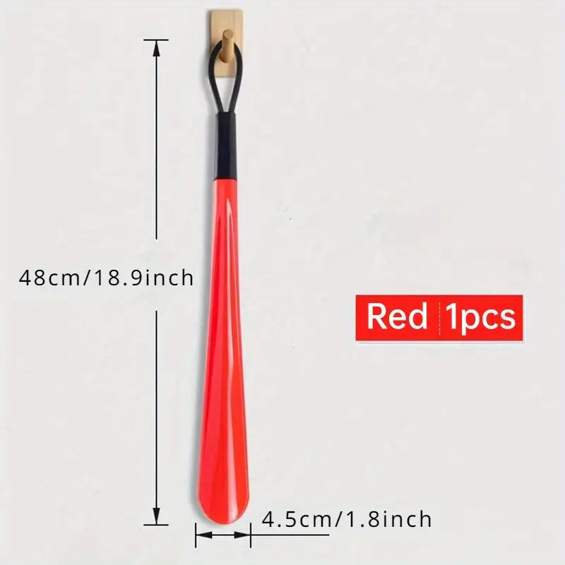 Extra Long Flexible Shoe Horn – No-Bend Durable Shoe Helper for Seniors & Pregnant Women