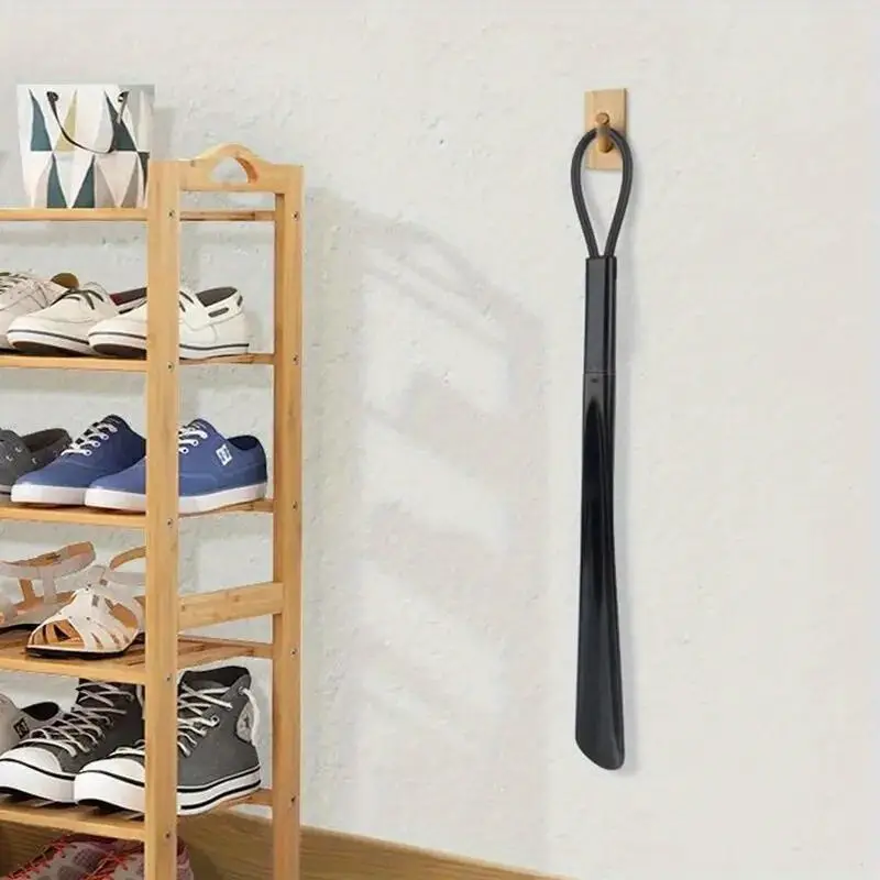 Extra Long Flexible Shoe Horn – No-Bend Durable Shoe Helper for Seniors & Pregnant Women