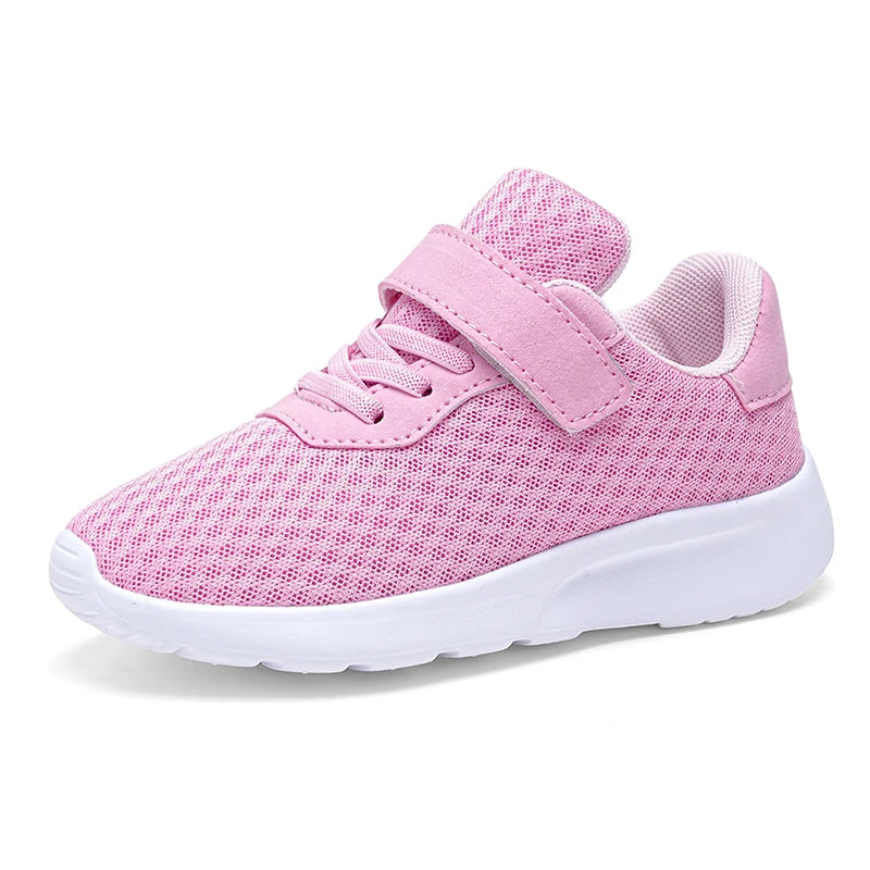 Fashion Purple Kids Casual Shoes Boys Girl Sneakers Tennis Sports Shoes For Children Mesh Breathable Trainers zapatillas niño