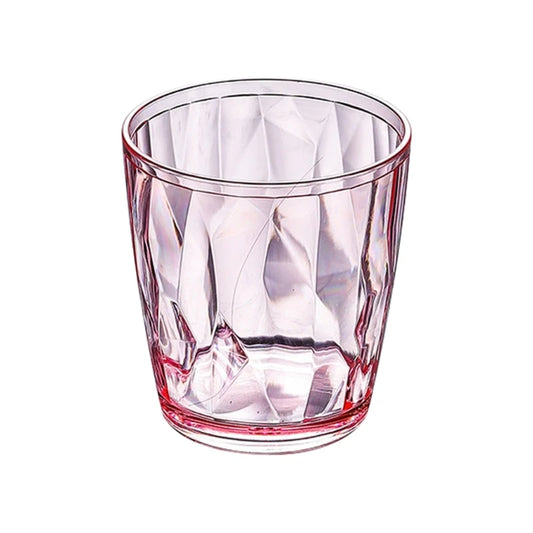 Unbreakable Acrylic Drinking Glasses Shatterproof Water Tumblers 210ml Reusable Champagne Fruit Juice Beer Cup for Bar