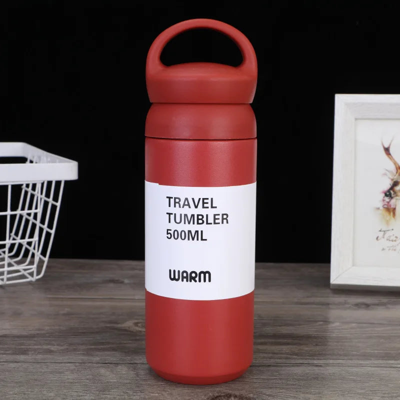 Travel Tumbler Thermos Mug Stainless Steel Double Wall Tea Coffee Vacuum Flask