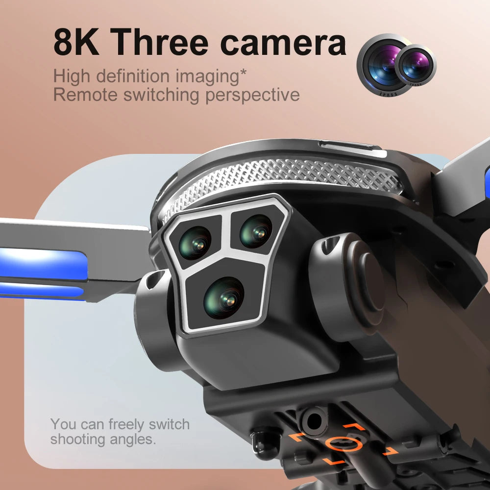 Xiaomi V888 Control Drone 8K 1080P HD Aerial Photography Intelligent Obstacle Avoidance Quadcopter Foldable Remote Helicopter