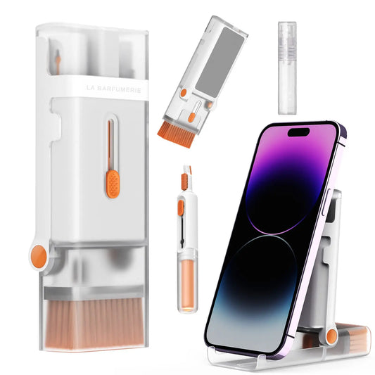 Electronics Cleaning Kit with Phone Stand Keyboard Brush Headphone Cleaning Tool Screen Cleaner for MacBook  iPhone Airpods pro