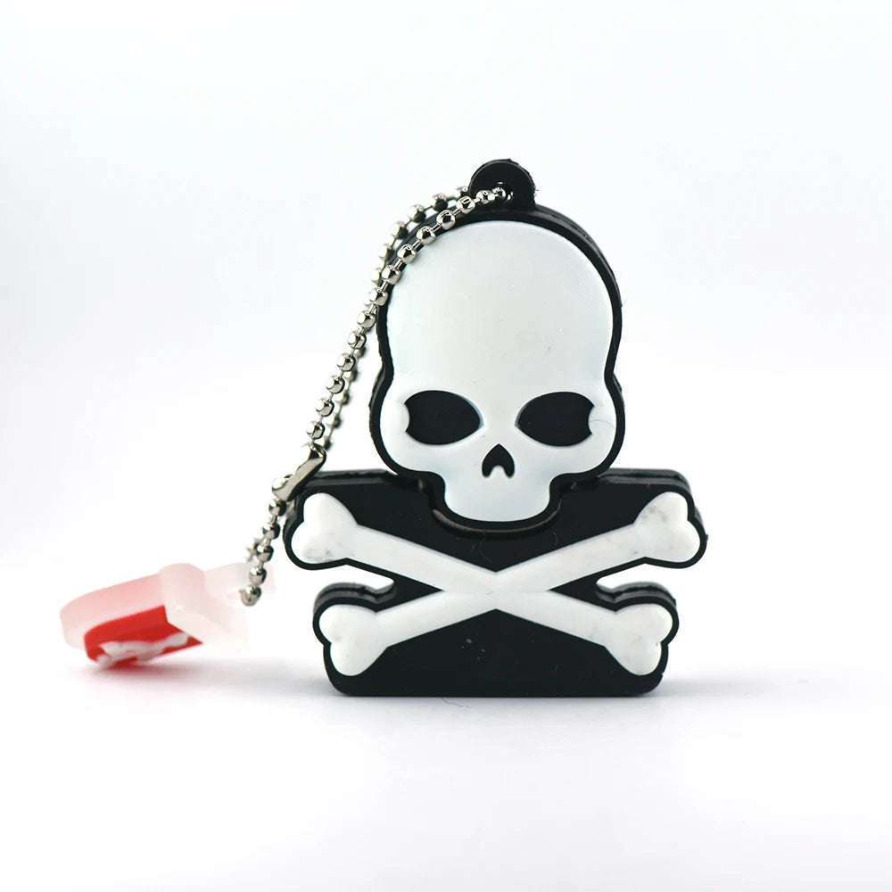 cartoon ghost usb flash drive 4GB 8GB U disk 16GB 32GB pen drive 64GB 128GB memory USB stick cute skull pendrive halloween