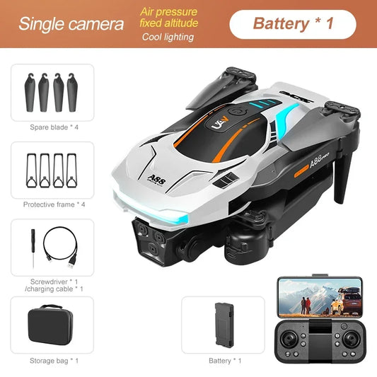 Xiaomi Mijia A88 Drone 8K Profesional Dual-Camera Aerial Photography 360 Obstacle Avoidance Flow Positioning Fold Quadcopter Toy