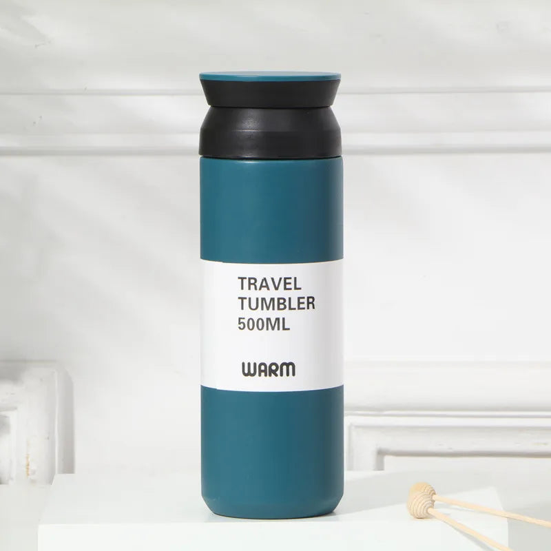 Travel Tumbler Thermos Mug Stainless Steel Double Wall Tea Coffee Vacuum Flask