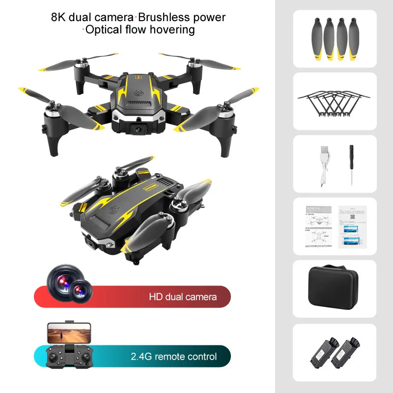 Xiaomi G6 Pro Drone 8K Profesional HD Camera Aerial Photography GPS Omnidirectional Obstacle Avoidance Foldable Quadrotor Gifts