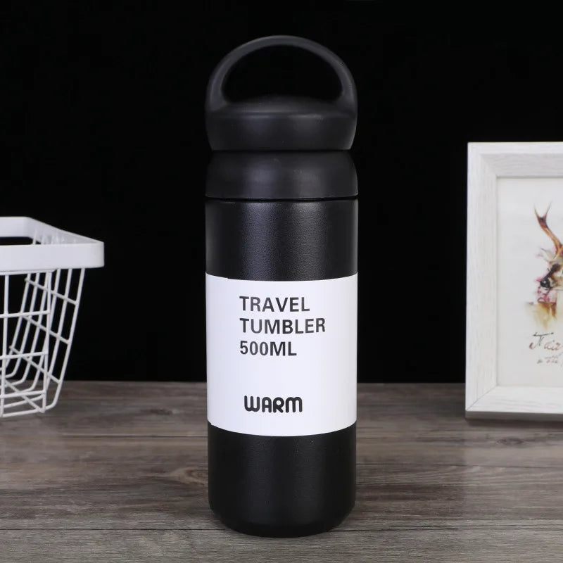 Travel Tumbler Thermos Mug Stainless Steel Double Wall Tea Coffee Vacuum Flask