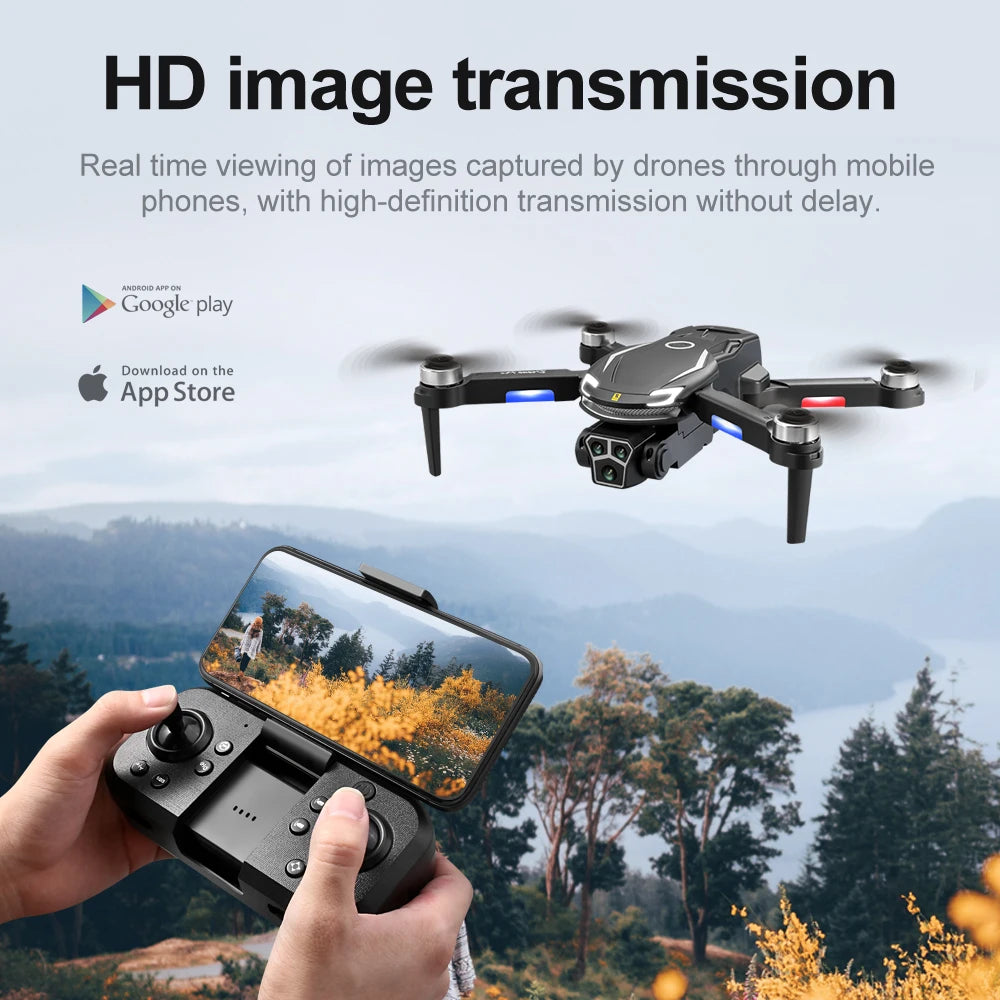 Xiaomi V888 Control Drone 8K 1080P HD Aerial Photography Intelligent Obstacle Avoidance Quadcopter Foldable Remote Helicopter