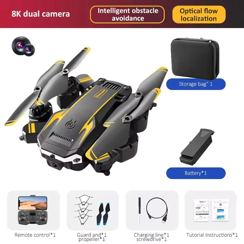 Xiaomi G6 Pro Drone 8K Profesional HD Camera Aerial Photography GPS Omnidirectional Obstacle Avoidance Foldable Quadrotor Gifts