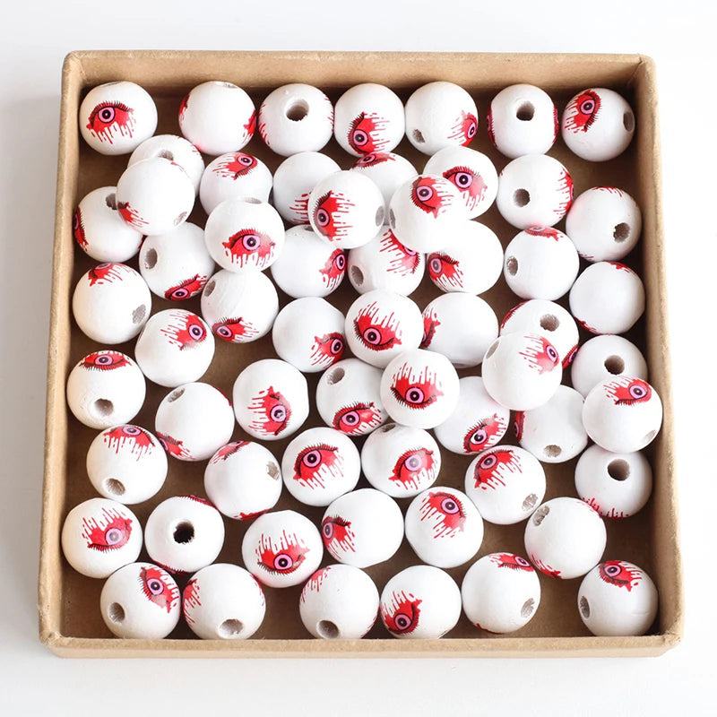 20Pcs Halloween Bizarre Eyeball Decoration Props Halloween Fake Eyeballs Prank Party Decoration Supplies