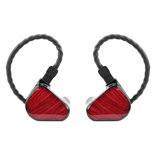 TRUTHEAR x Crinacle ZERO:RED Dual Dynamic Drivers In Ear Headphone with 0.78 2Pin Cable