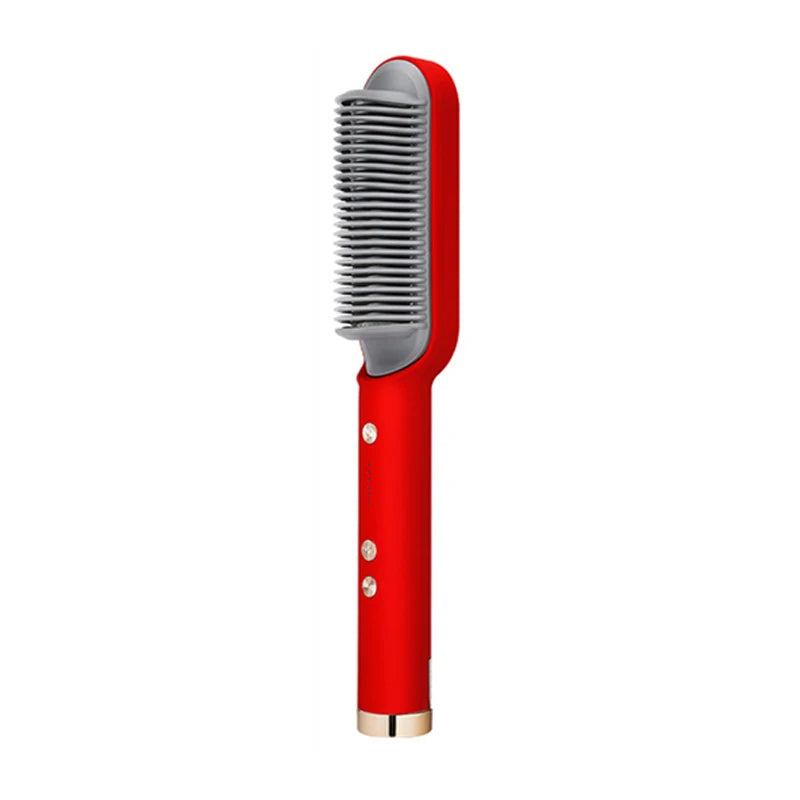 Electric Hair Straightener Brush Professional Fashion Fast Heating Ceramic Hair Straightener