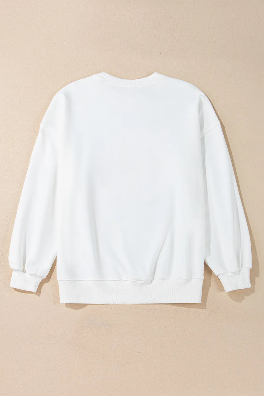 Graphic Round Neck Long Sleeve Sweatshirt