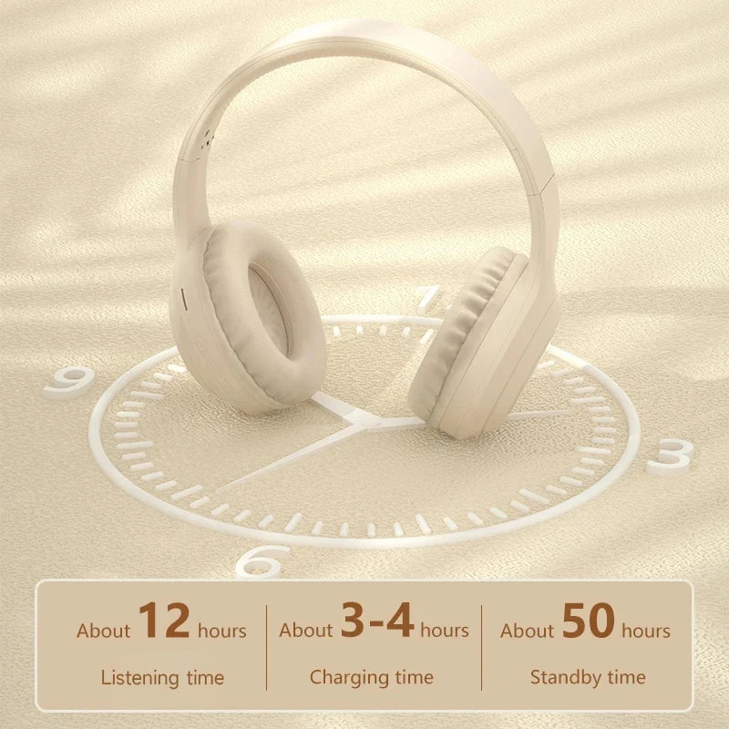 Xiaomi TH30 Bluetooth 5.3 Earphones Wireless Headphones Foldable Gaming Headset Sport Headphone with Mic Music Earbuds 250mAh