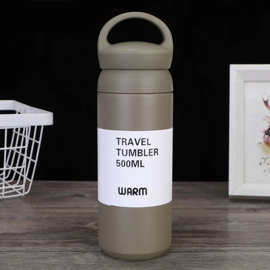 Travel Tumbler Thermos Mug Stainless Steel Double Wall Tea Coffee Vacuum Flask