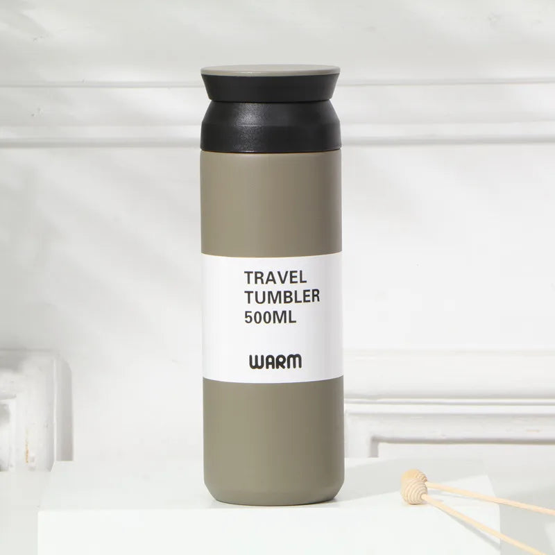 Travel Tumbler Thermos Mug Stainless Steel Double Wall Tea Coffee Vacuum Flask