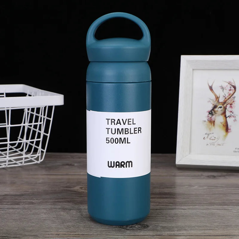 Travel Tumbler Thermos Mug Stainless Steel Double Wall Tea Coffee Vacuum Flask