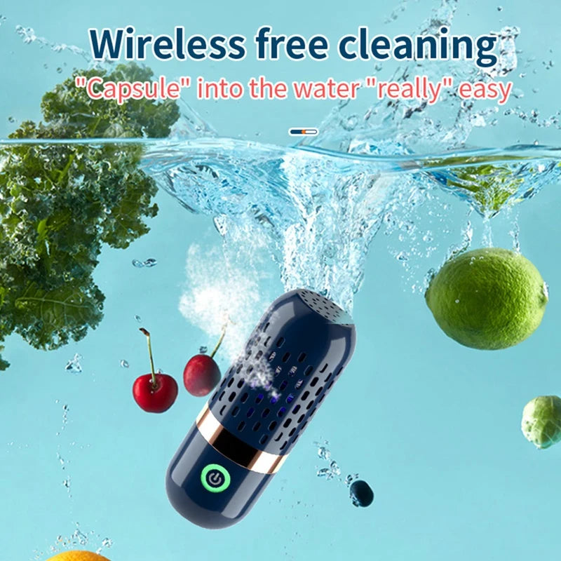 Portable Fruit And Vegetable Cleaner USB Fruit Washing Machine Fruit And Vegetable Purifier