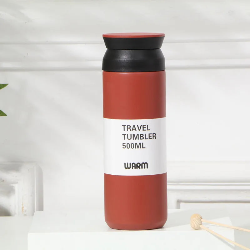 Travel Tumbler Thermos Mug Stainless Steel Double Wall Tea Coffee Vacuum Flask