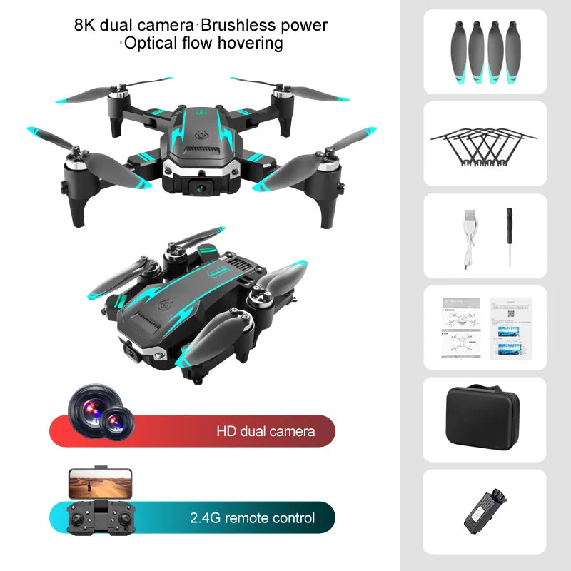 Xiaomi G6 Pro Drone 8K Profesional HD Camera Aerial Photography GPS Omnidirectional Obstacle Avoidance Foldable Quadrotor Gifts