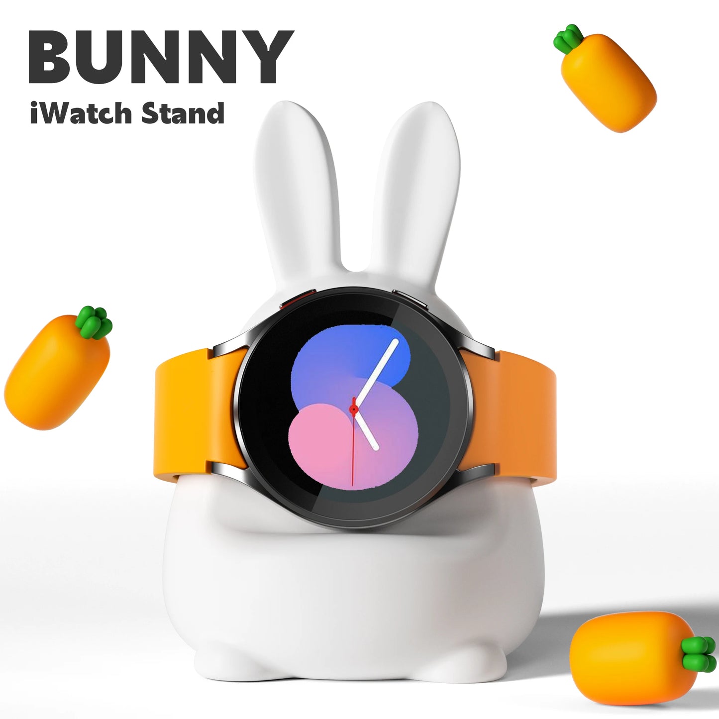 Charging Dock Station Watch Accessories Silicone Charger Stand Charger Holder for Samsung Galaxy Watch 5 Classic 40mm Anti Slip