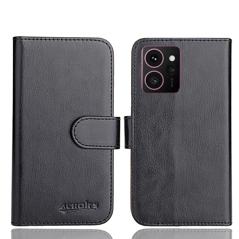 HMD Skyline Case 6.55" 6 Colors Flip Ultra-thin Fashion Customize Soft Leather Exclusive Phone Crazy Horse Cover