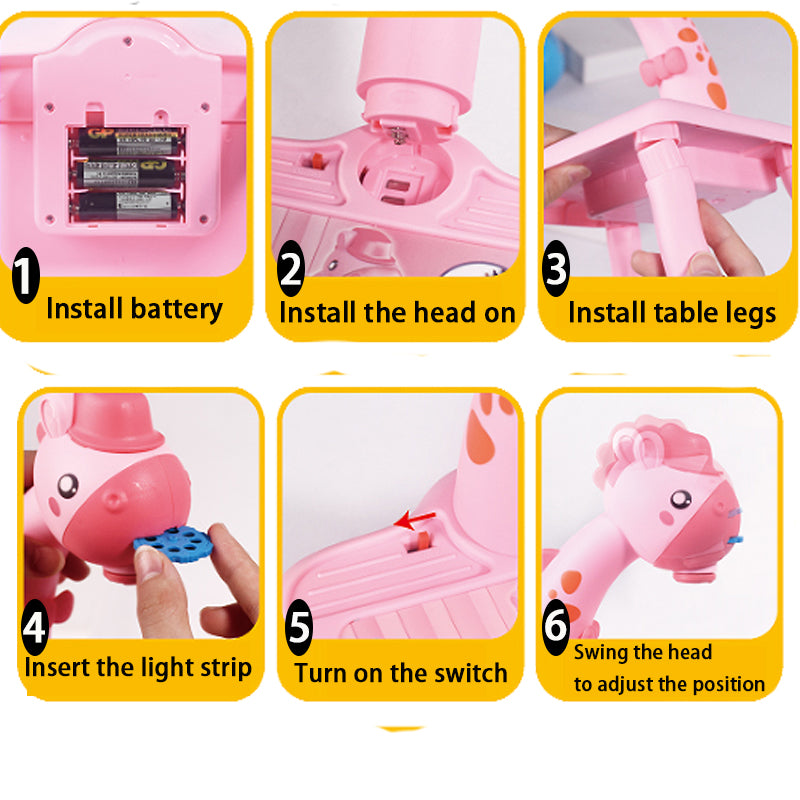 Children's LED Projector Drawing Table – Educational Painting Set & Learning Toy